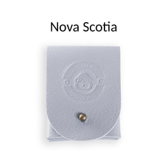 Nova Scotia leather bread lame pouch by Wire Monkey, a leather case for a sourdough scoring lame